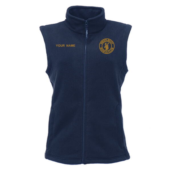 RG116 Ladies Fleece Bodywarmer Thumbnail