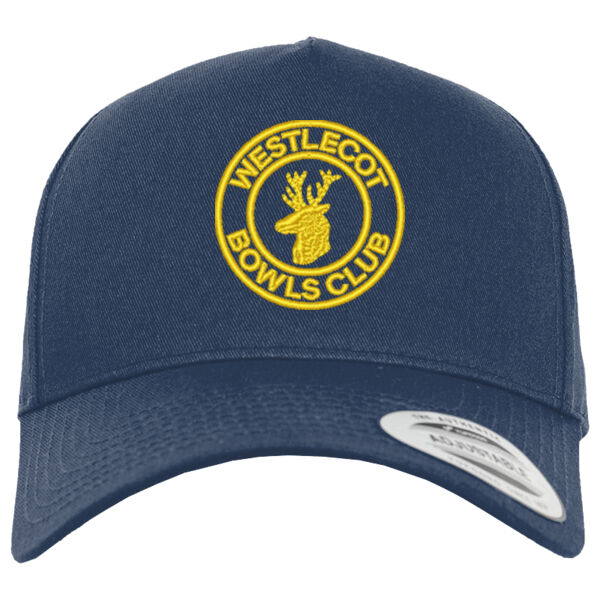 F7707 - Panel Curved Snapback Cap Thumbnail